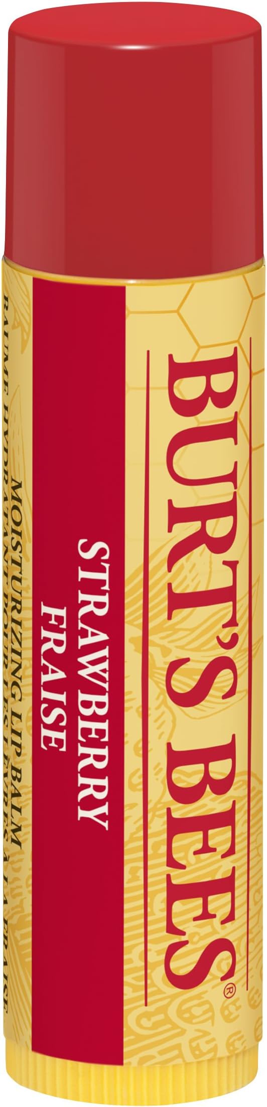 Burt's Bees Lip Balm Strawberry 0.15 oz Moisturising Lip Care