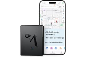 CXK GPS Tracker for Vehicles, Up to 6-Month Battery 4G LTE Car Tracker with Strong Magnetic 90-Day Location History, Global Coverage Real-Time Tracker Device for Vehicles Subscription Needed