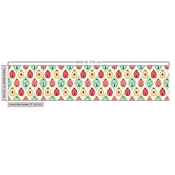 Lunarable Ladybugs Fabric by The Yard, Ladybugs