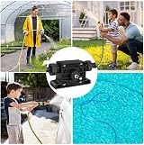 Flintronic Mini Electric Drill Pump 900 L/H Self Priming Water Transfer Pump view 7