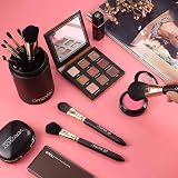 OMANIAC 12Pcs Makeup Brushes Set Pearl Handles with Case view 7
