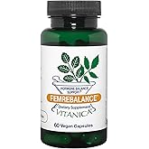 Vitanica FemRebalance, Hormone Balance Support for Women, Vegan, 60 Capsules
