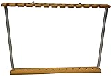 Eisco Labs Buret Rack, Natural Wood, 12 Buret