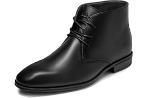 Holy dove Mens Dress Boots,Premium Leather Oxfords,Formal Lace-Up Business Boots for Men‌‌