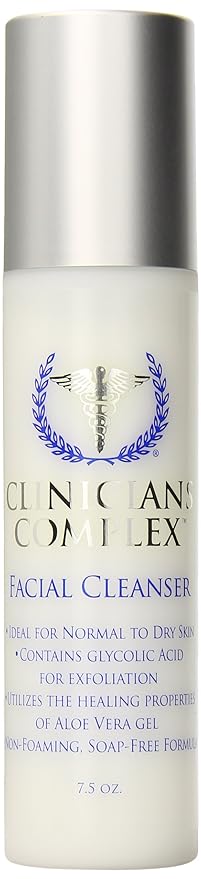 clinicians complex face wash