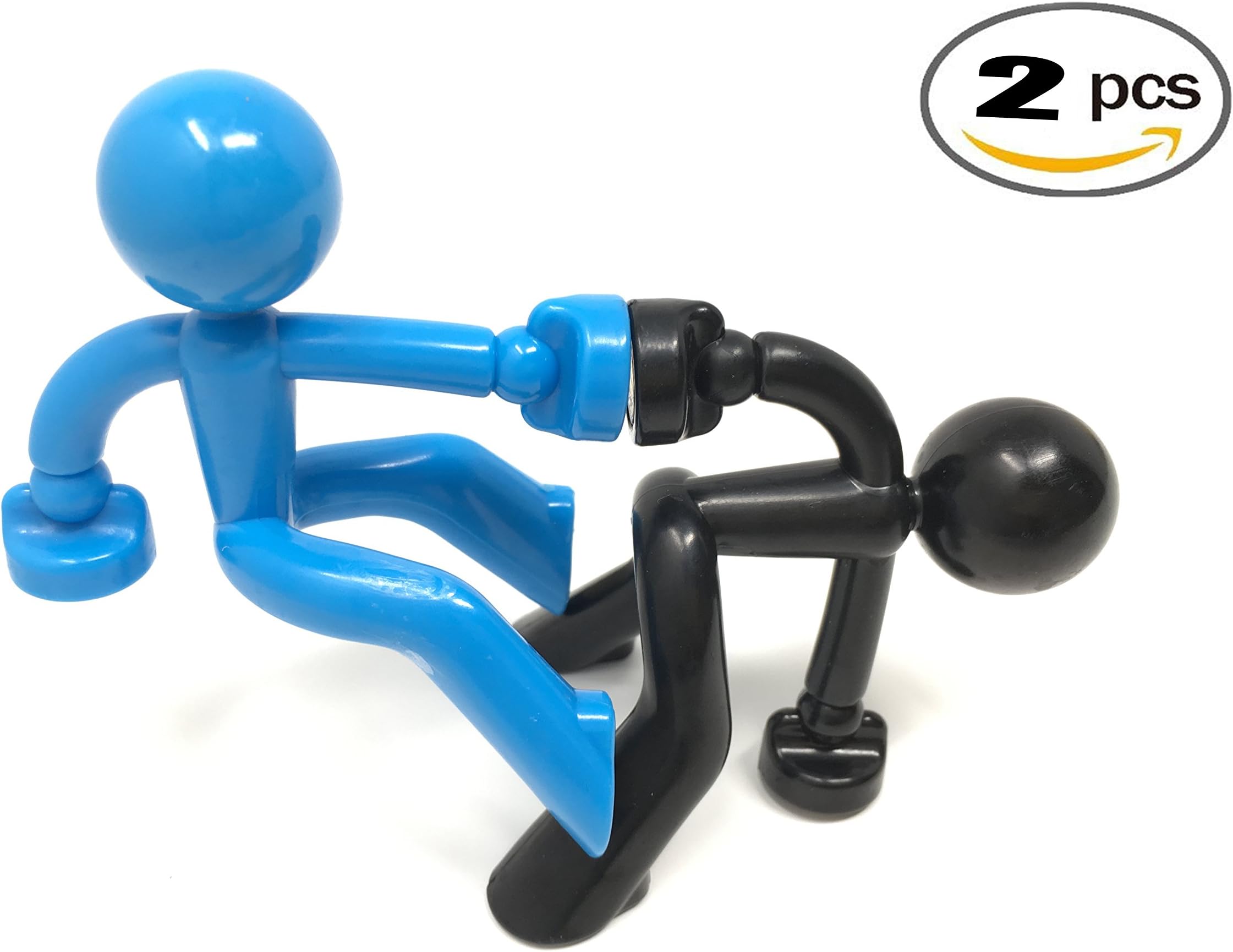 Fantastic Key Holder with Wall Climbing Man Design | Ultra Strong Magnet Holds Up to 1.4 Lbs | Color May Vary (Pack of 2)