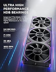 Asiahorse Dawn 120mm Case Fan, ARGB PWM
