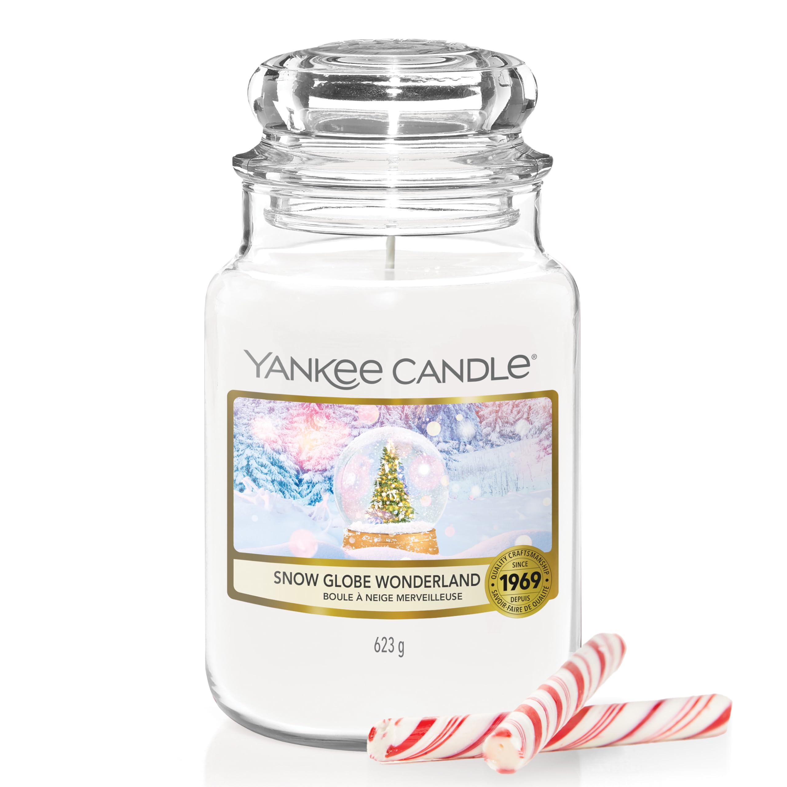 Yankee Candle Scented Candle | Snow Globe Wonderland Large Jar Candle | Burn Time: up to 150 Hours | Perfect Gifts for Women
