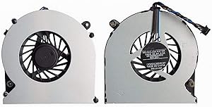 Todiys CPU Cooling Fan 4-Pin 641839-001 for HP EliteBook 8460W 8470W 8450P 8460P 8470P Laptop 646285-001