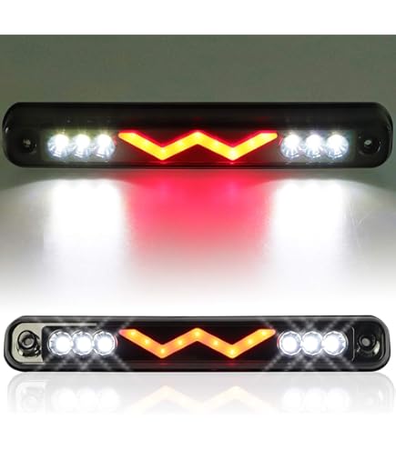 LED 3rd Brake Light High Mount Stop Tail Cargo Lamp Smoked Lens For Ch C1500 K1500 Silverado 1988 1998 - View #2