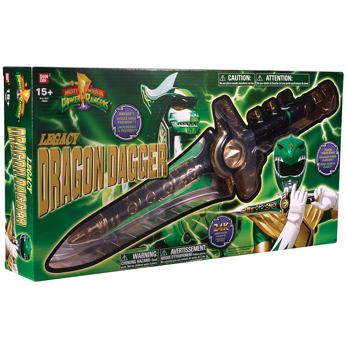 BANDAI 96840 Power Rangers Legacy Collection Dragon Dagger