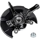 LK097 Front Steering Knuckle Wheel Bearing Hub Assembly Compatible with 2012 2013 2014 2015 2016 Honda Civic 1.8L Replace for 51216-TR3-Y00 51216-TR0-A00, Left Driver Side