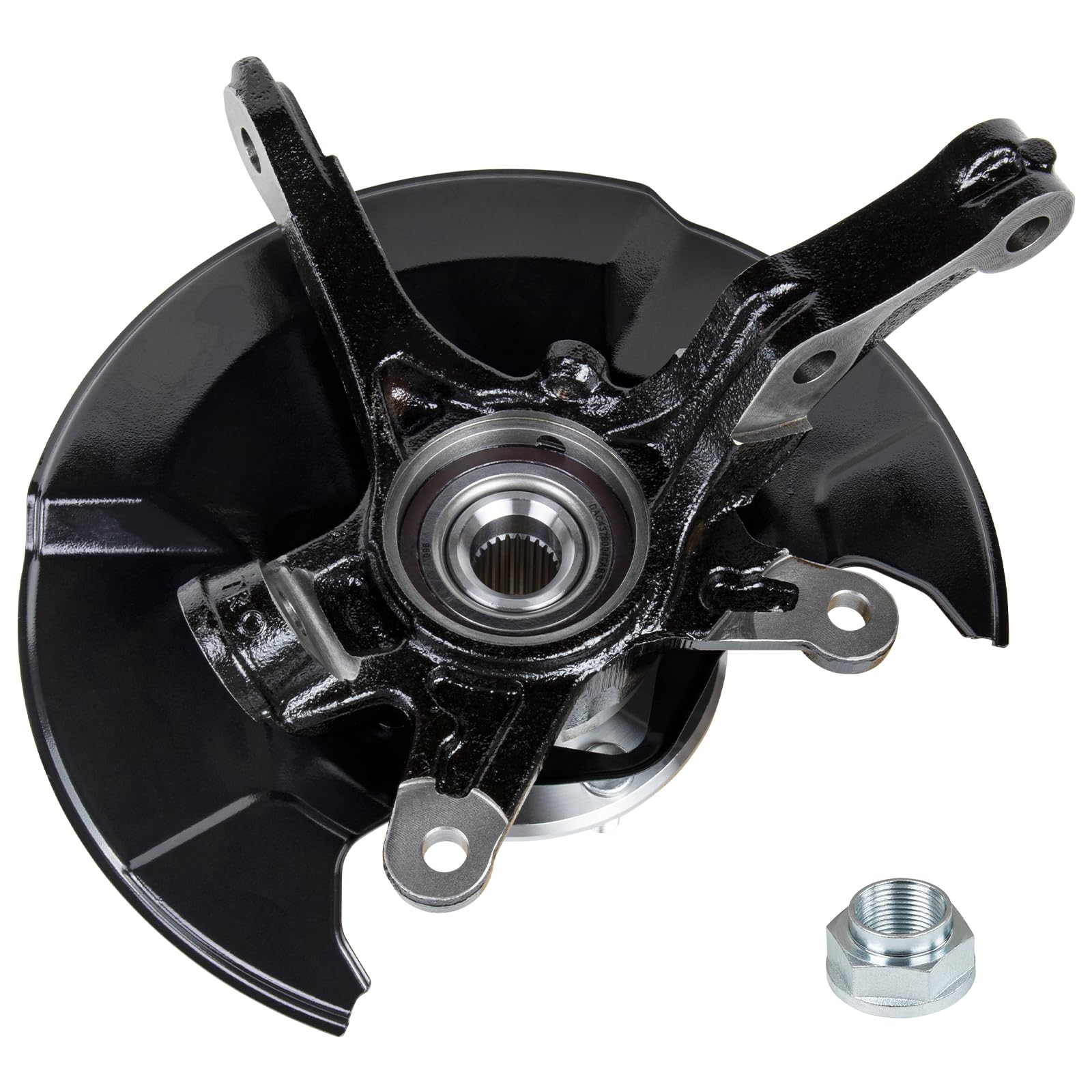 Photo 1 of LK097 Front Steering Knuckle Wheel Bearing Hub Assembly Compatible with 2012 2013 2014 2015 2016 Honda Civic 1.8L Replace for 51216-TR3-Y00 51216-TR0-A00, Left Driver Side