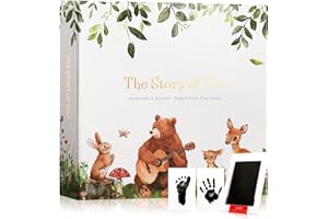 Keepsake Baby Memory Book for Boys and Girls: Baby Journal & First 5 Year Memory Book - Record Every Milestone from Birth to 