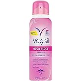 Vagisil Odor Block Dry Wash Spray for Feminine Hygiene, Gynecologist Tested, Hypoallergenic, 2.6 Ounces (Pack of 1)