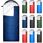 Tranqun 10 Packs Sleeping Bags Bulk for Adults Homeless Sleeping Bag Liner Waterproof Cold Weather for Homeless Charity Camping Hiking Travel