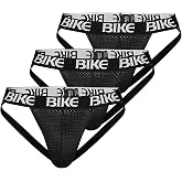Bike Athletic 3-Pack Mesh Jockstrap, Moisture-Wicking Supporter | Breathable mesh pouch built for moisture-wicking, all-day support