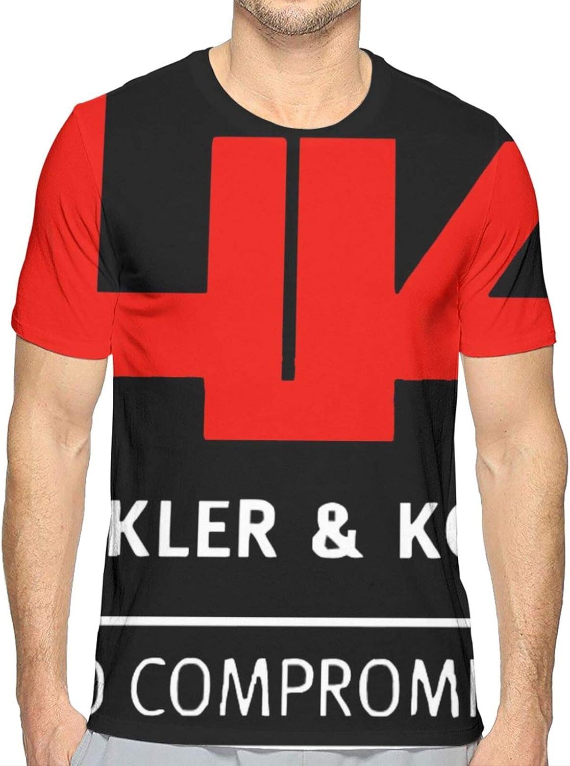HkHecklerandKoch Men's Short Sleeve TShirt Men's Funny TShirt 100