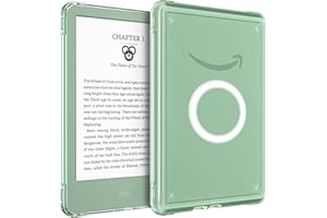 MoKo Case for 6" All-New Kindle(11th Generation-2024/2022), Ultra Thin Protective Case with Wireless Charging Fully Covered S