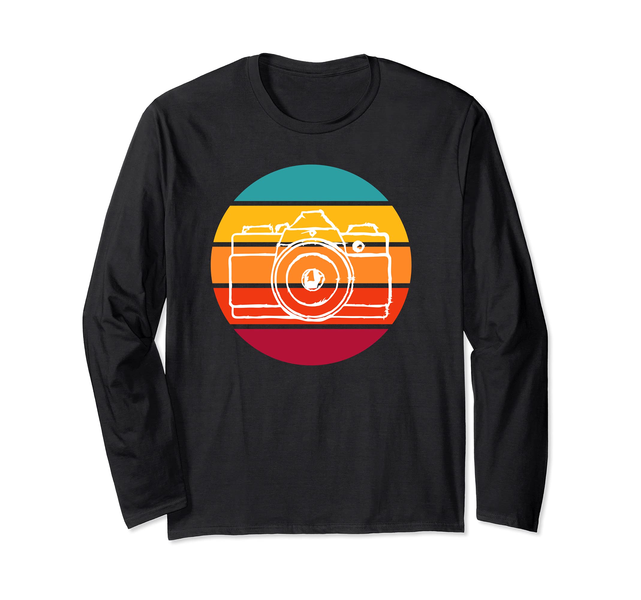 Dark Room Photographer Photography Camera Film Photo Lens Long Sleeve T-Shirt
