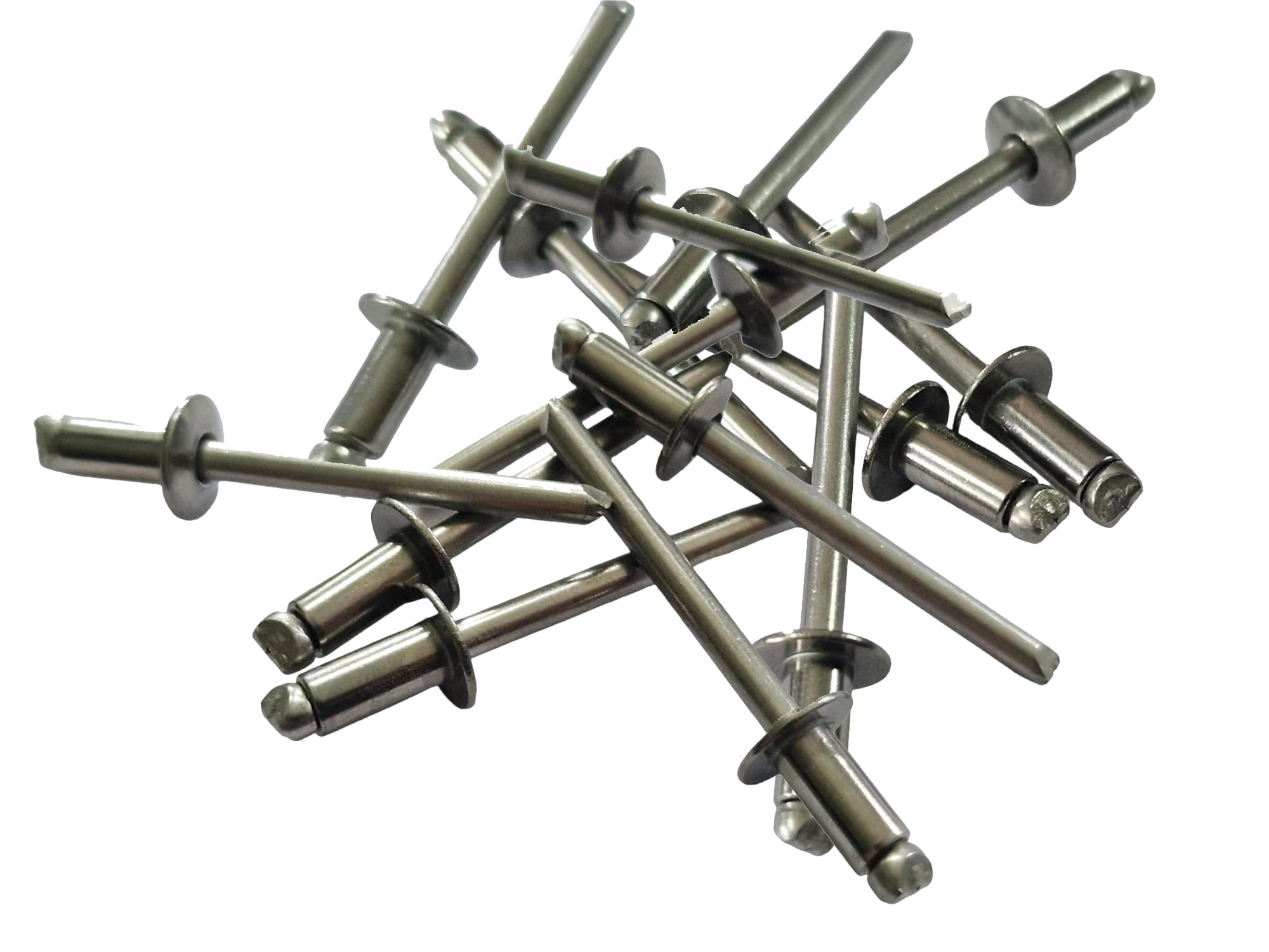 5mm x 14mm Blind Pop Rivets – A2 304 Stainless Steel Dome Head DIN 7337 Open End Rivets for Metal, Sheet, Automotive & Marine Applications (Pack of 50)