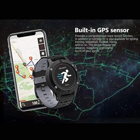 SYMTOP NO.1 F5 Smart Watch Monitor de Ritmo Cardíaco ...