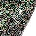 ROYAL SMEELA Women's Belly Dance Hip scarf Tassel Peacock Hip Scarves, Green, One Size