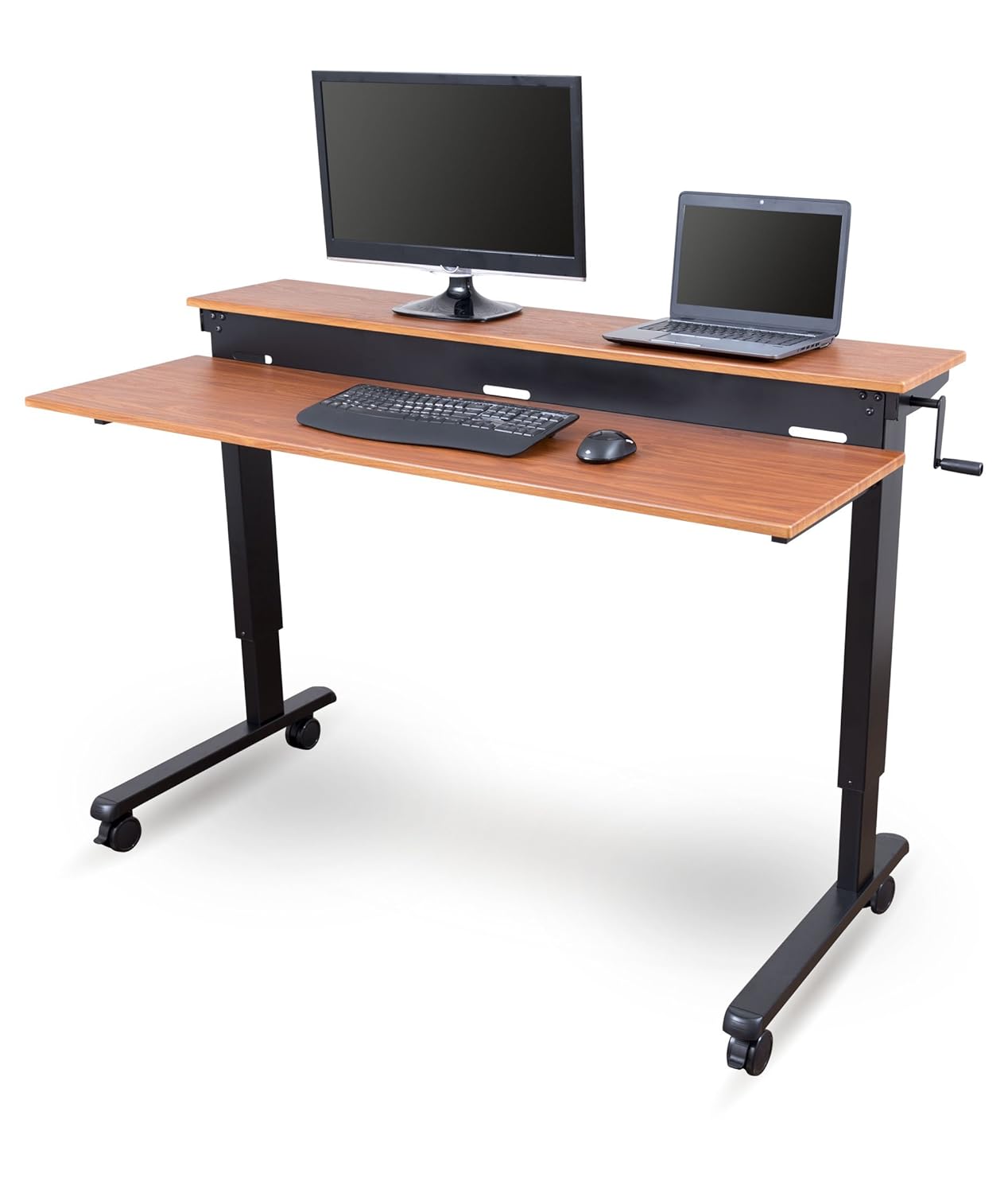 Best standing desk with shelf