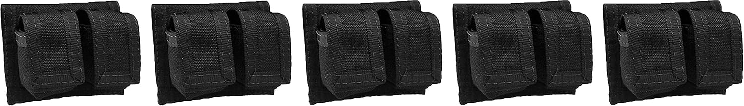 HKS 100-B Cordura Case, Black, One Size : Speed Loader Case : Sports & Outdoors