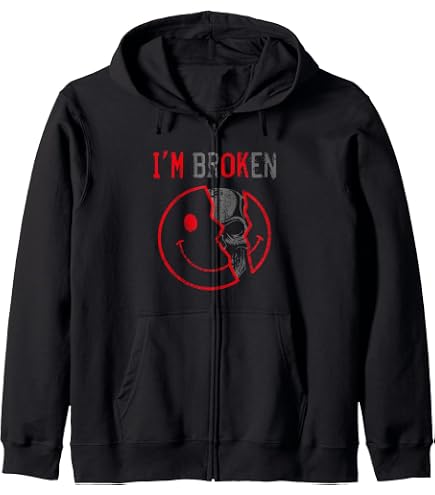 Amazon.com: Broken Planet Lost In Space Zip Hoodie : Clothing