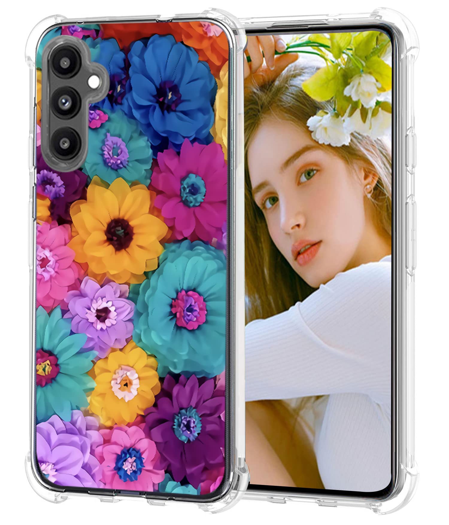 Palbyes for Galaxy A05/A05S 4G Case, A Beautiful UltraThin FourCorner