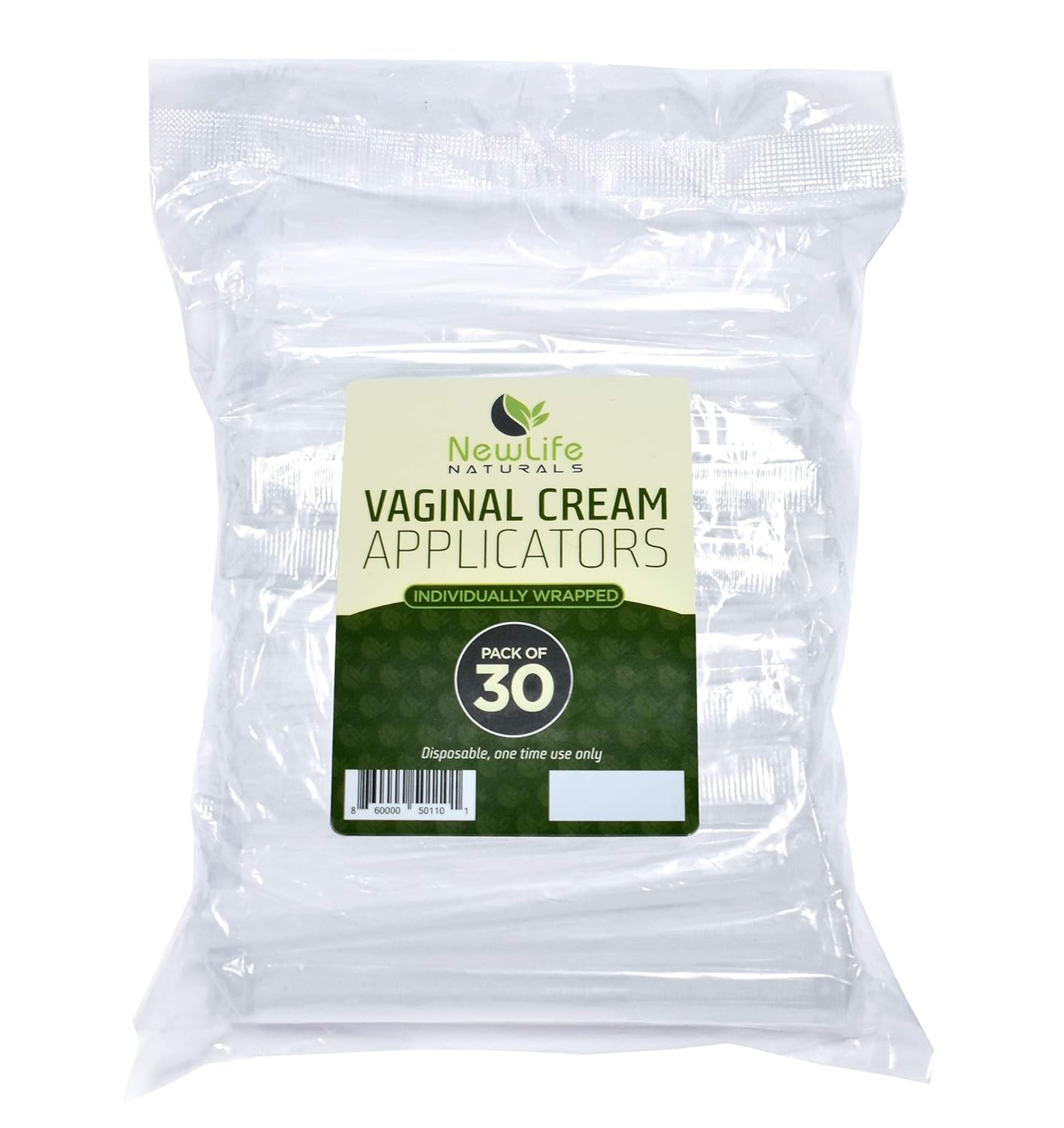 Disposable Plastic Vaginal Applicator Pack: Hygienic Threaded Injector Applicators to Fit Preseed Lubricant, Estrace, Personal Lube and OTC Gel or Cream Products - With Dosage Measurements - 30 Pack : Beauty
