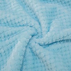 Fuzzy Throw Blanket, Plush Fleece Blankets for