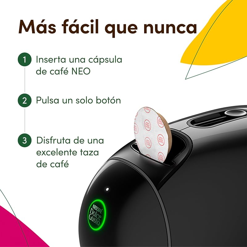 De'Longhi NEO CAFFÈ Bundle 3 Packs - Máquina de Café em Cápsula