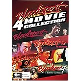 4 Movies - Bloodsport 1 / 2 / 3 / 4 - The Kext Kumit / The Dark Kumit DVD Collection Set