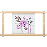 Needlepoint Embroidery Tapestry Scroll Frame, Wood