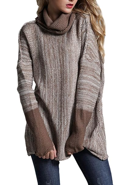 maglione collo alto donna