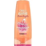 L'Oreal Paris Elvive Dream Lengths Super Detangling Conditioner with Fine Castor Oil and Vitamins B3 and B5 for Long, Damaged