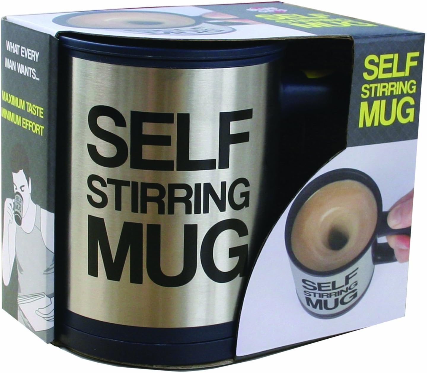 Grifri Lazy Man Self Stirring Mug