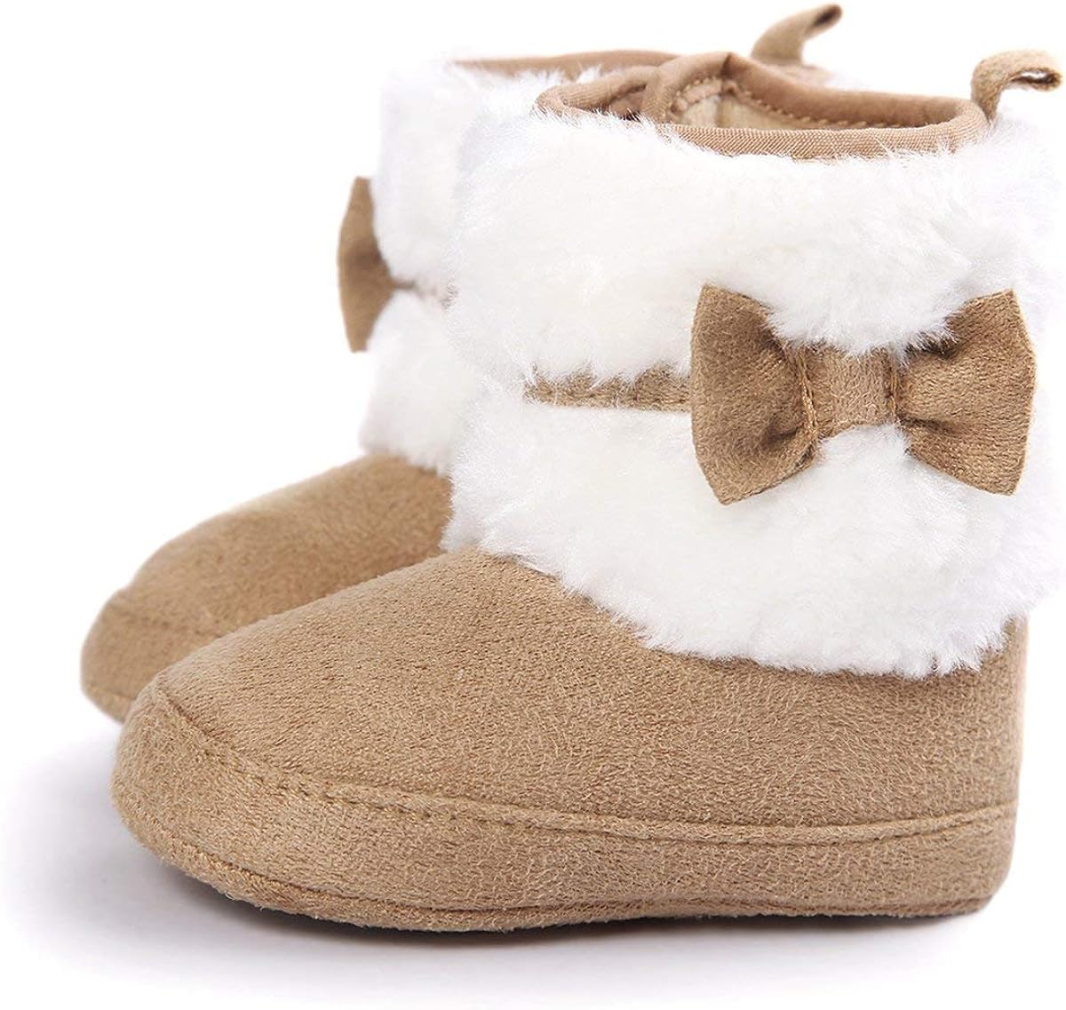  | LIVEBOX Prewalker Toddler Boots Premium Soft Anti-Slip Sole Warm Winter Boots for Infant Baby Girls | Boots