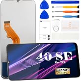for TCL 40 SE Screen Replacement for TCL 40 SE LCD Digitizer Repair Kits for TCL 40 SE Touch Screen Display Assembly Replacement Kits Black