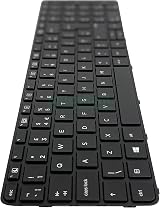 TellusRem UK Keyboard for HP 450 G3 G4 455 G3 G4 470 G3 G4 Non-Backlit view 6