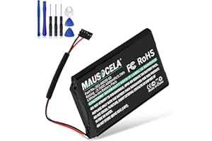 1000mAh/3.7Wh 361-00035-03, 361-00035-07 Battery Replacement for Garmin GPS Nuvi 2505LT, 2547 LMT, 2555LMT, 2555LT, 2557, 255