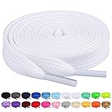 Booyckiy 2 Pairs Flat Shoe Laces for