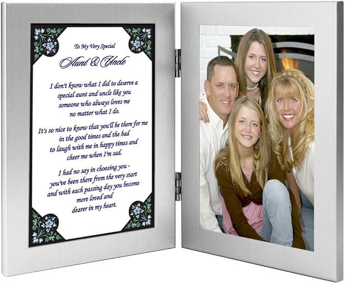 aunt and uncle photo frame