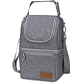 Momcozy Insulated Baby Bottle Bag, Multi-Function Breastmilk Cooler Bag, Fit as Wine Carrier or for Milk Bottles Like Dr. Brown, Comotomo, Philips, Nuk, Lansinoh, etc.