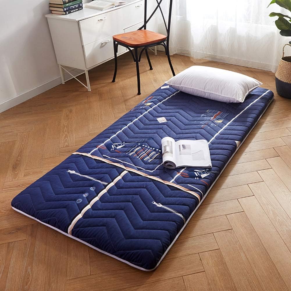WYJHNL Mattress Pad Thicken Folding Tatami Mattress for Home, Floor, Student Dormitory, Bed,F,90x200cm(35x79inch)