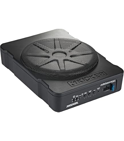 Amazon.com: Audiosavings Bundle: Kicker 51HS8 Hideaway Under-Seat