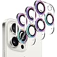 3 Pack Dengduoduo Tempered Glass Camera Lens Protector for iPhone 15 Pro 6.1" & for iPhone 15 Pro Max 6.7", Ultra HD, 9H Hardness, Anti-Scratch, Case Friendly, Easy to Install [No Affect on Night Shots]