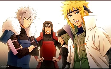 Athah Designs Naruto Minato Namikaze Hiruzen Sarutobi Hashirama
